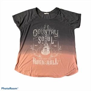 Maurices graphic tee Country in my soul size 1x